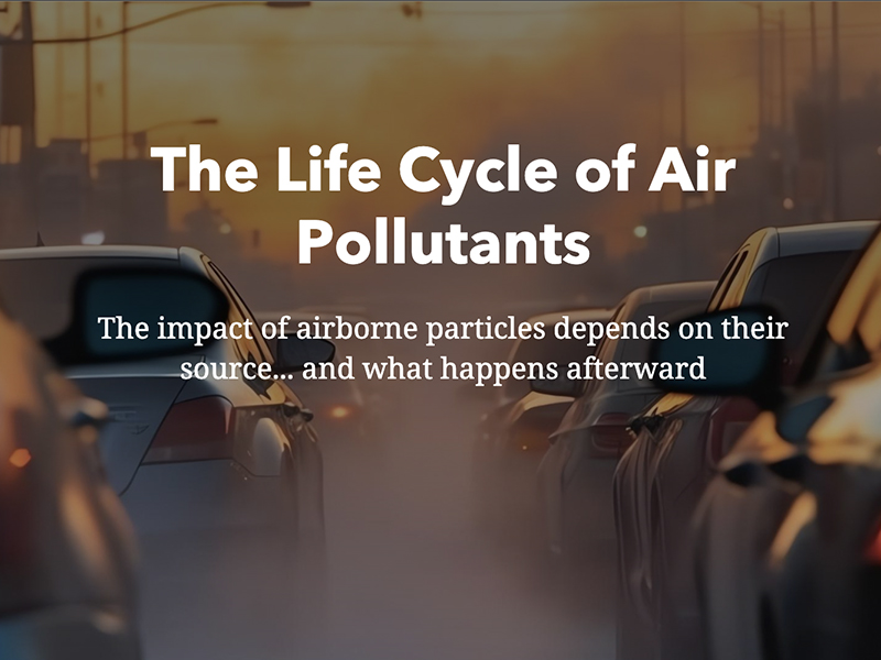 The Life Cycle of Air Pollutants